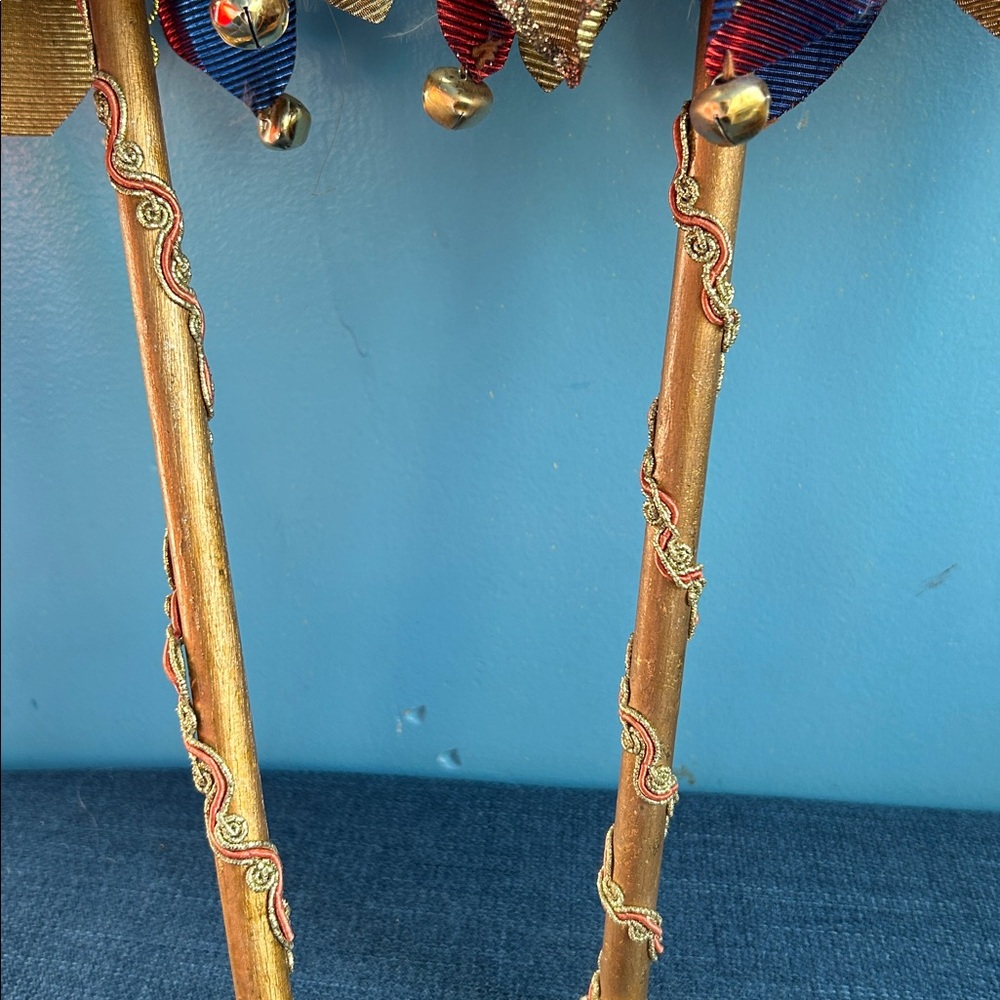 Rare Mark Robert’s Royalty frogs jester on a stick ornaments - Picture 4 of 4